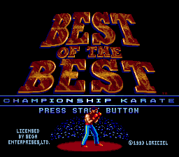 Best of the Best Championship Karate screenshot 4 for Sega Genesis